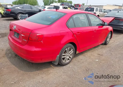 2012 Volkswagen Jetta 2.5L Se z USA, uszkodzony, nr VIN 3VWDP7AJ6CM457987